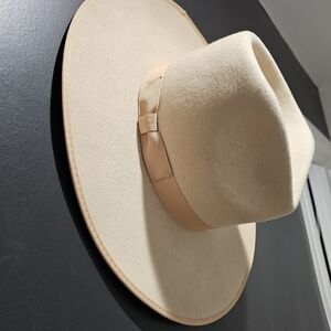 Lack Of Color Black and Cream Fedora